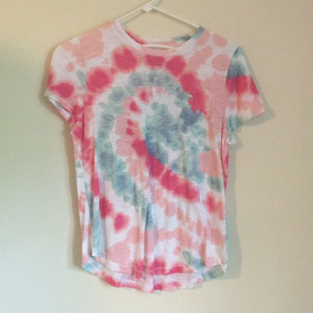 NWOT Abercrombie Kids tie dye shirt, size 15/16
